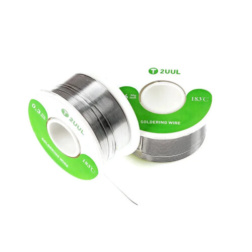 Fio De Solda 0,3mm Diâmetro 100M 183 Graus 50g - Verde