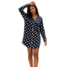 (XS) EX M&S Womens Pure Cotton Nightshirt