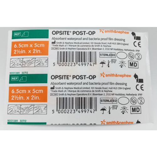 Opsite 5cm x 6.5cm Pack of 10 - REF: 66000708 2
