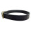 HugglePets (X Small, Black) HugglePets Legacy Leather Dog Collar 3