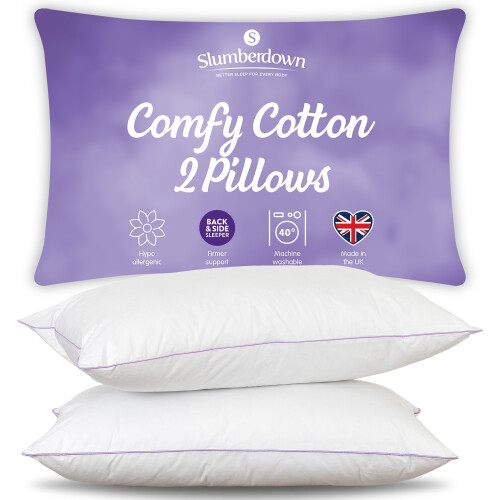 Slumberdown (4 Pack) Slumberdown Comfy Cotton Pillow