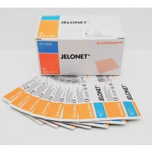 Jelonet 5cm x 5cm Non-Adherent Paraffin Gauze Dressings Pack of 10 – Sterile, Open-Weave, For Burns & Ulcers (REF 7403)