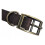 HugglePets (Large, Chocolate) HugglePets Legacy Leather Dog Collar 5