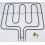 Logik GENUINE LOGIK LBLFANX17 OVEN UPPER DUAL GRILL HEATING ELEMENT 1