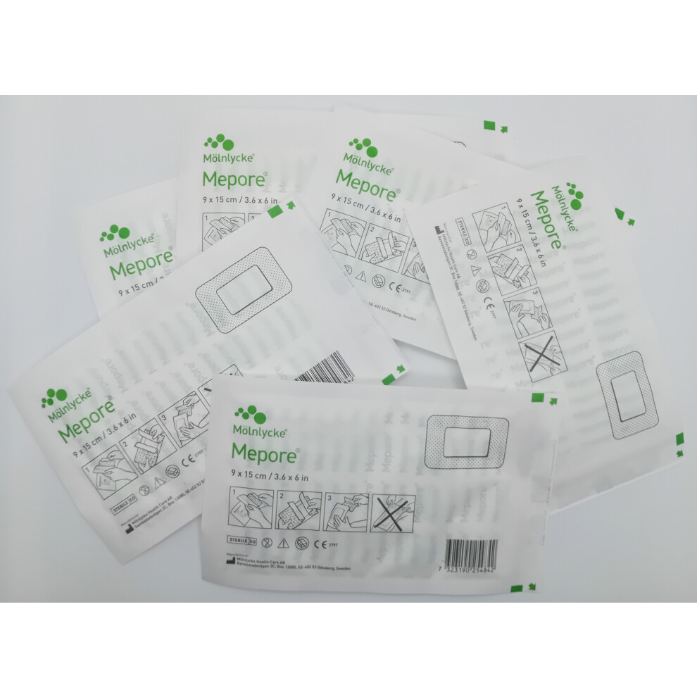 Molnlycke Mepore 9Cm X 15Cm Pack Of 10 - Ref: 671000