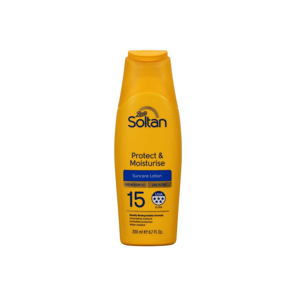 Soltan Protect & Moisturise Lotion Spf15 200Ml