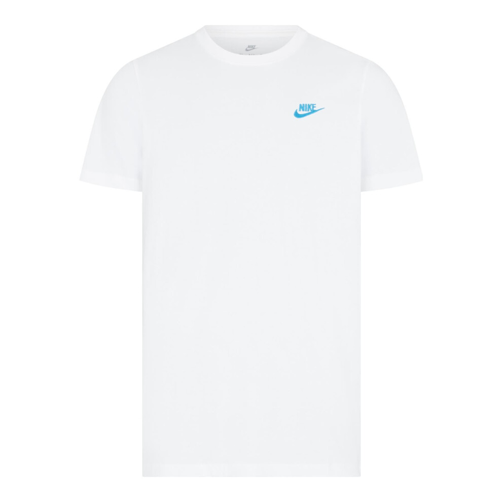 (Small) Nike Sportswear Men's Club T Shirt White