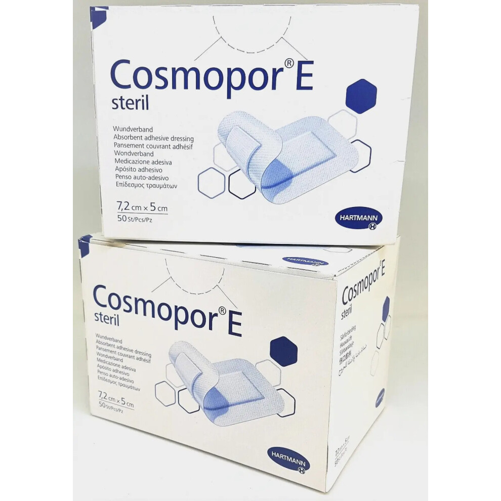Hartmann Cosmopor E 7.2Cm X 5Cm Box Of 50 X2(Needs Expiry) - Ref: 900870
