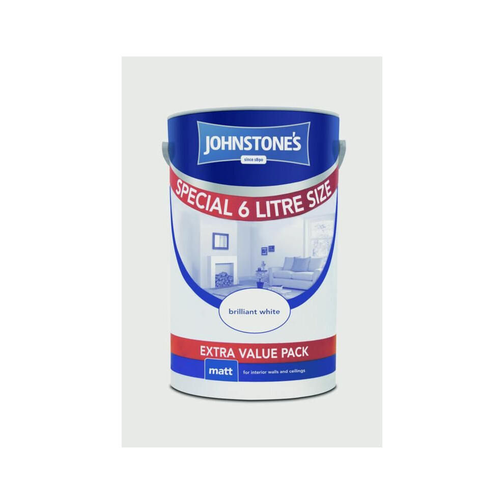 Johnstone's - Wall & Ceiling Matt 6L - Magnolia