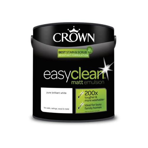 Crown Crown - Easyclean Matt 2.5L - Pure Brilliant White