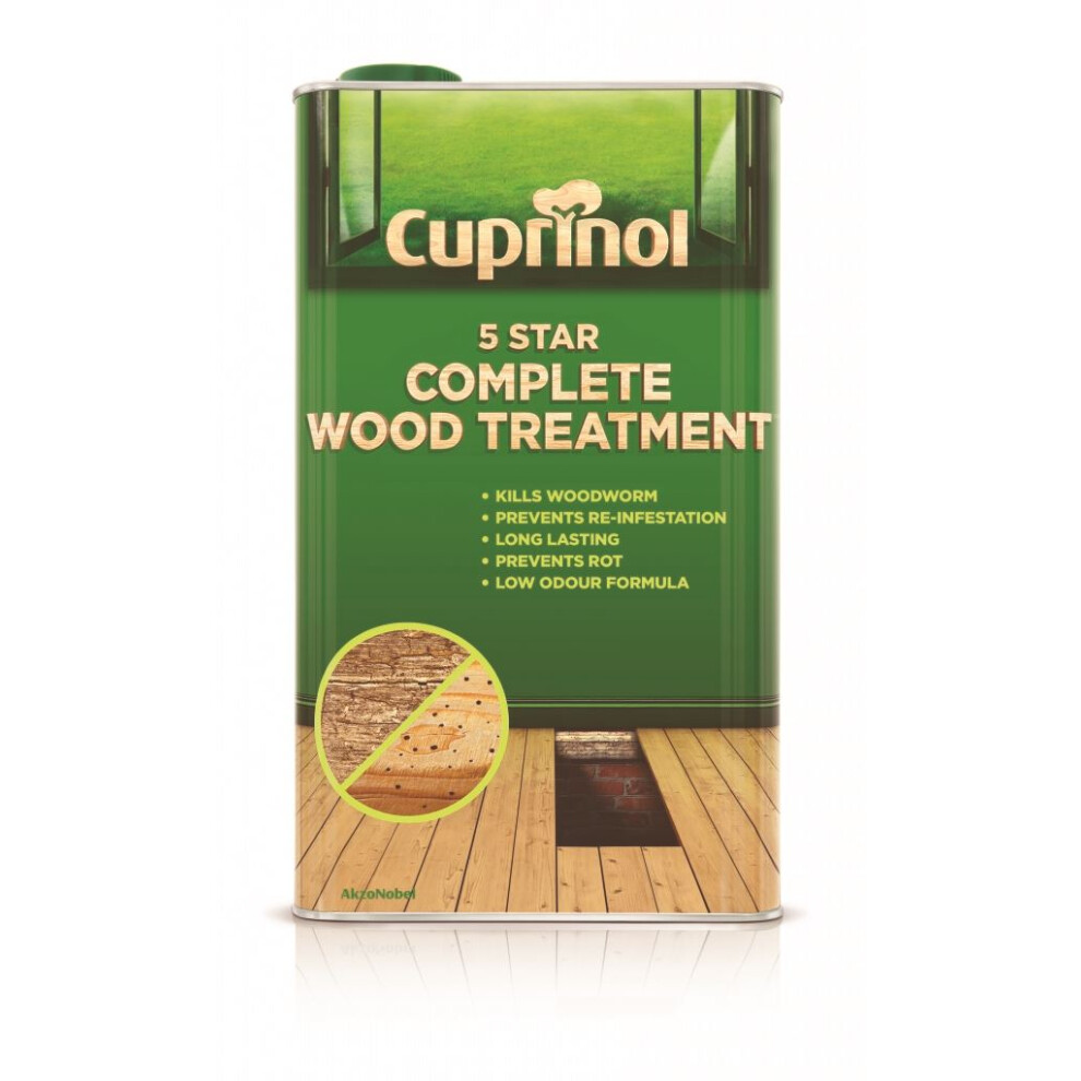 Cuprinol - 5 Star Complete Wood Treatment - 5L