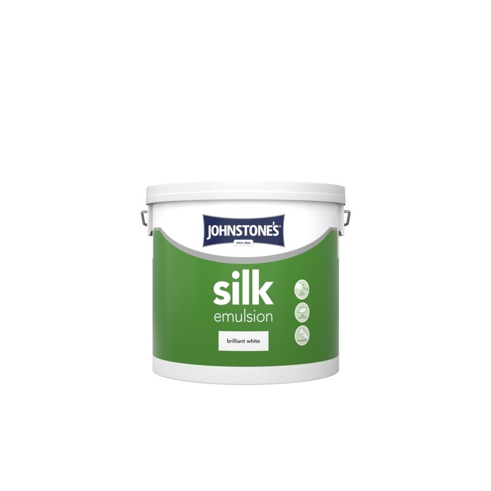 Johnstone's - Silk 5L - Brilliant White