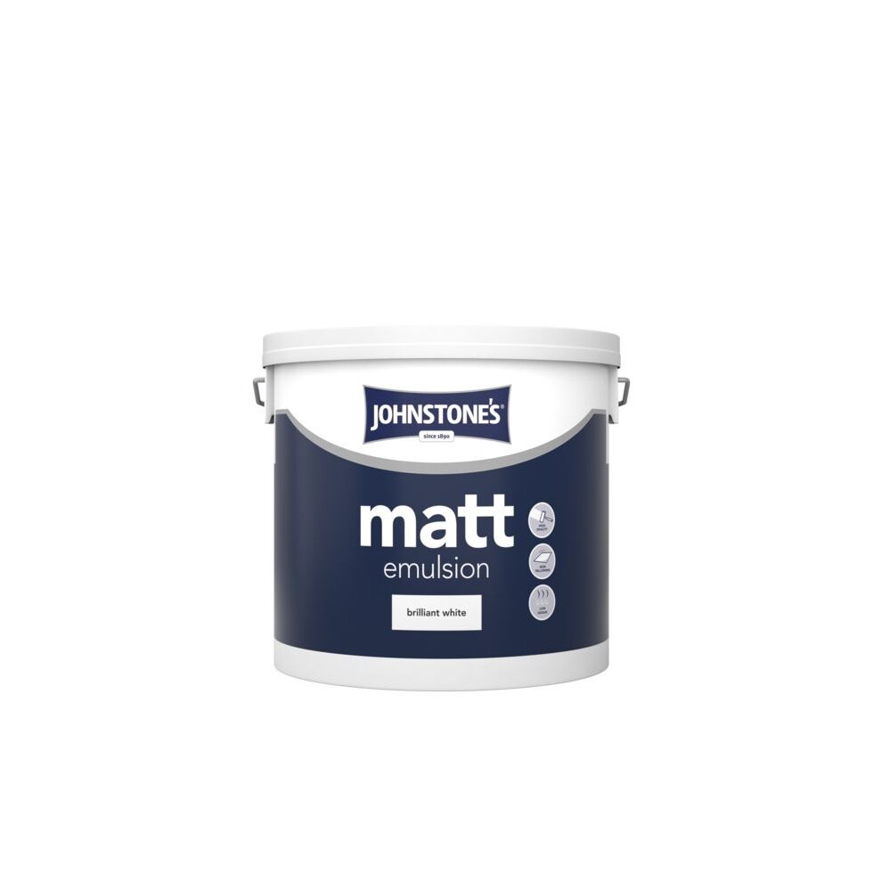 Johnstone's - Matt - Brilliant White - 5L