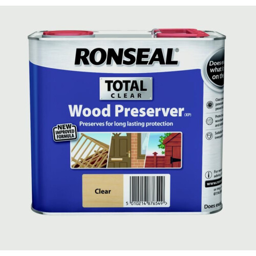 Ronseal Ronseal - Total Wood Preserver 2.5L - Clear