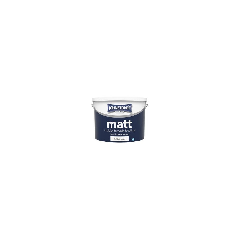 Johnstone's - Matt - Brilliant White - 10L