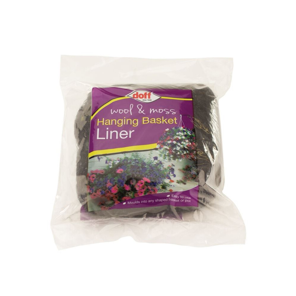 Doff - Hanging Basket Liner - Wool & Moss
