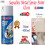 Matt Metal Spray Paint Fast Drying Interior  Exterior Use White 400ml 1
