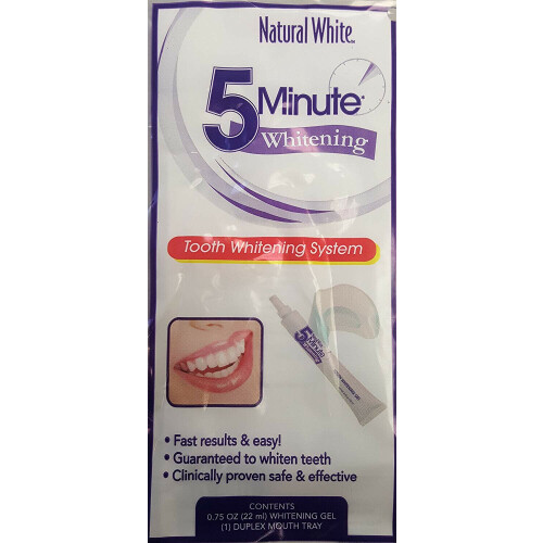 Natural White 5 Minute Tooth Polishing System (5 Pack) 2