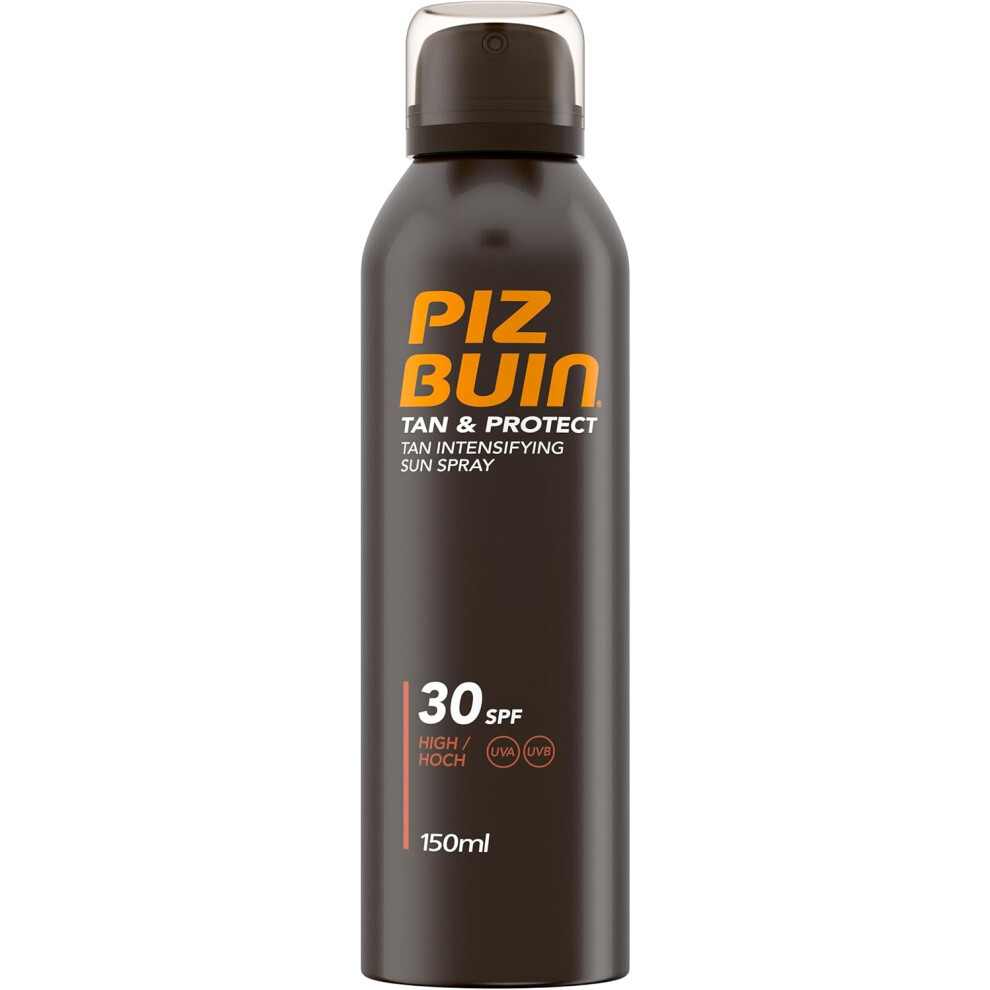 Piz Buin Tan And Protect Tan Accelerating Oil Spray Spf 30 High, 150Ml