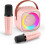 Portable Kids Karaoke Machine Fun Activity with 2 Wireless Microphones 1