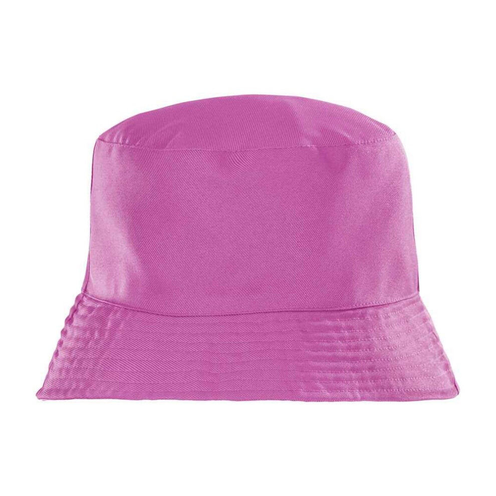 (S-M, Pink/White) Result Genuine Recycled Mens Core Reversible Bucket Hat