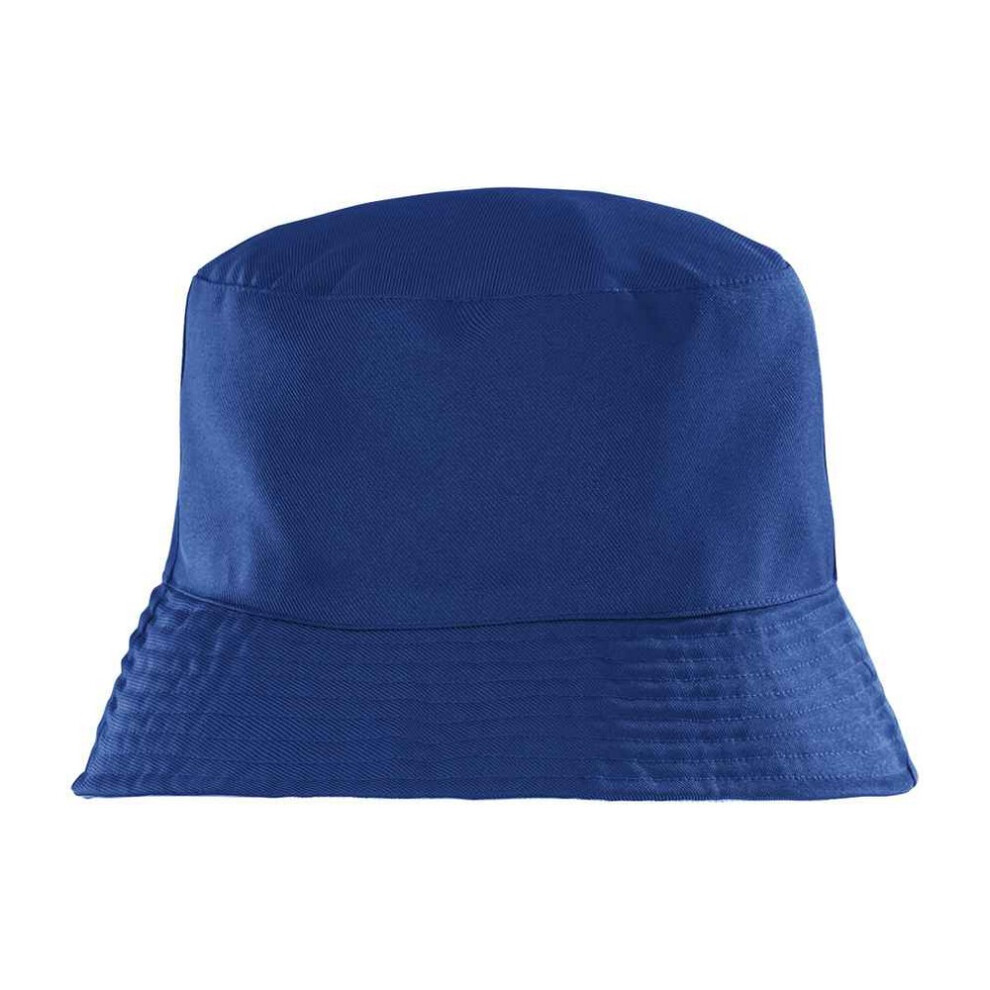 (S-M, Royal Blue/White) Result Genuine Recycled Mens Core Reversible Bucket Hat