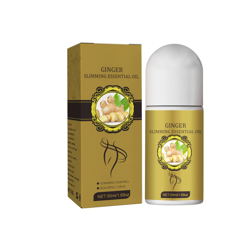 Lymphatic Roll On Gingers Oil Belly Drainage Ginger Gingers Oil For Lymphatic Drainage Massage Gingers Oil Organic
