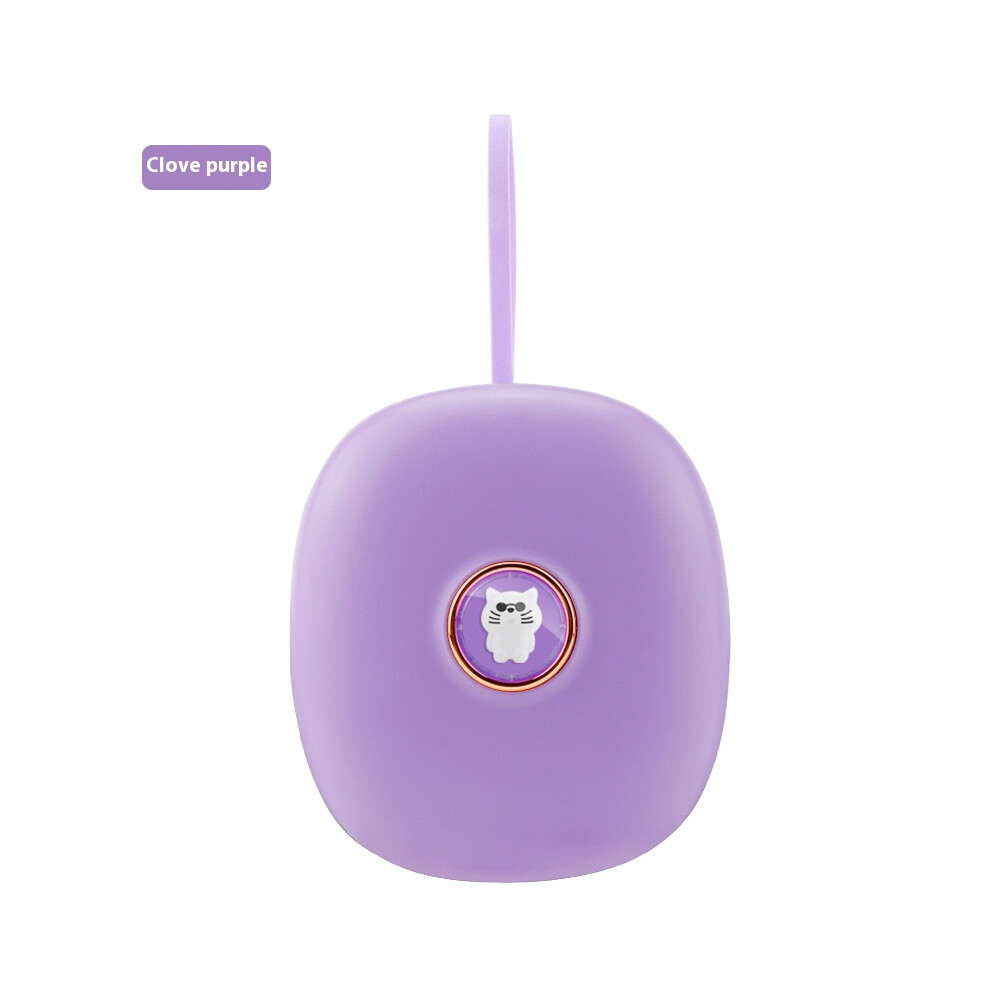 (Purple) Strong Vibrating Alarm Clock Students Wake Up Led Digital Clock Purple Irich