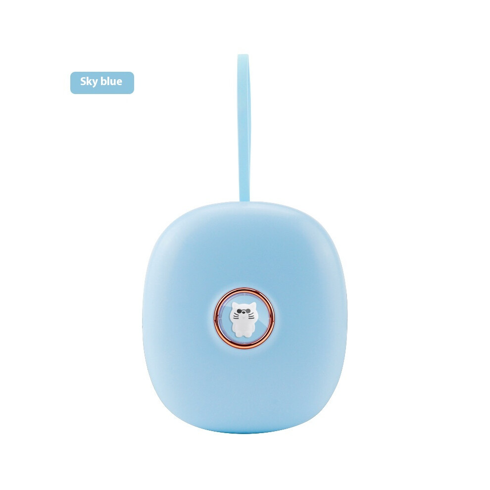 (Blue) Strong Vibrating Alarm Clock Students Wake Up Led Digital Clock Blue Irich
