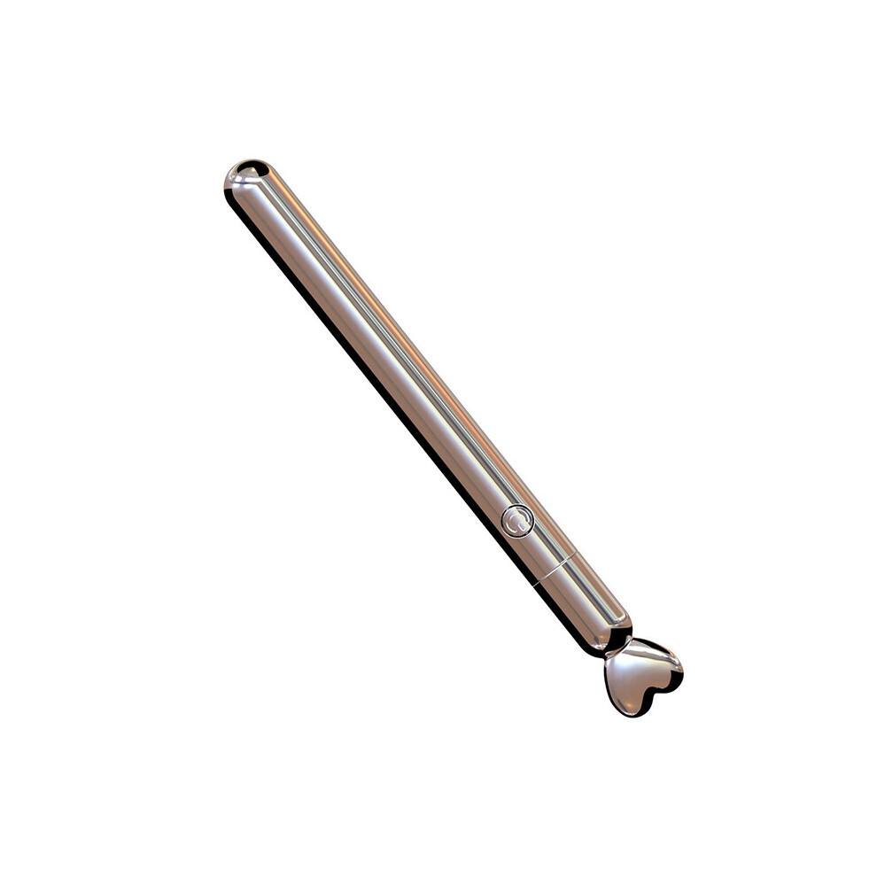 (space silver) Massage Stick Vibrates to Relax the Mood Soothe the Body Relieve Fatigue