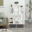 Costway Open-Back Bookshelf Wood Standing Bookcase 12 Compartments W/ Drawers 9