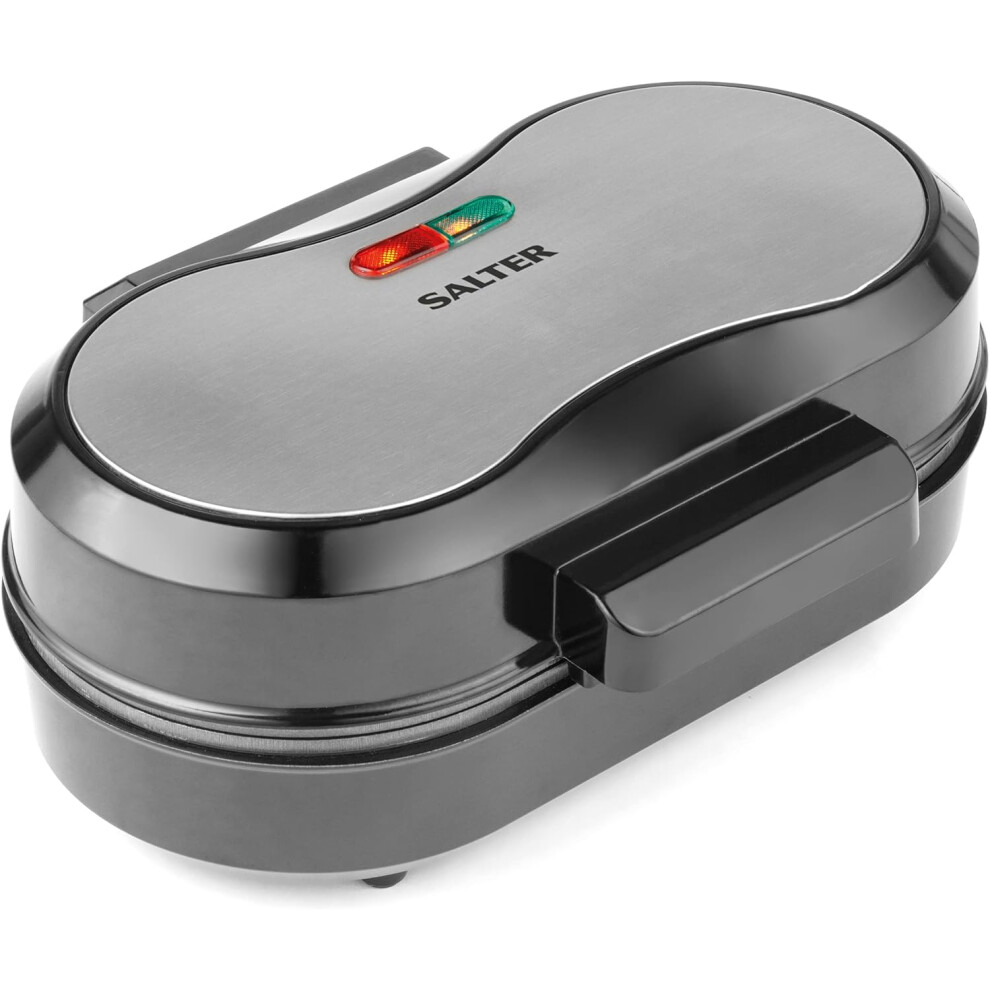 (XL Dual Omelette Maker) Omelette Maker – XL Non-Stick Egg Cooker, Large Dual Cooking Plates, No-Flip Frying Machine, Deep Fill Electric Double Egg Pan, Make Healthy