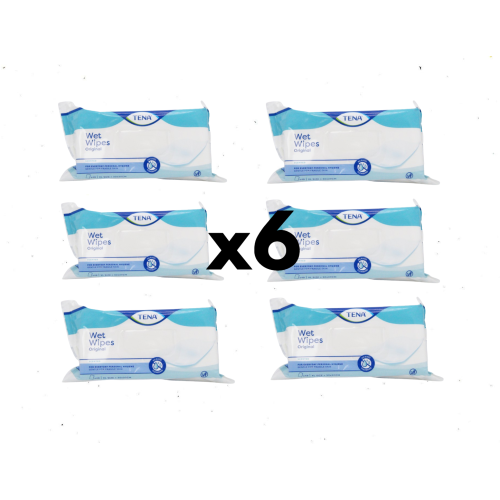 Tena TENA Wet Wipes Pack of 48 x6 - REF:8573