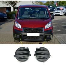 Peugeot Expert 2004-2016 Front Bumper Fog Lamp Cover Pair Left & Right Side