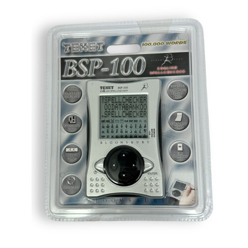 Texet Spellchecker BSP100 Calculator Currency Games