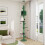 ELECWISH (Green) Floor to Ceiling Cat Tree Kitty Scratching Post UK 1