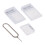 4-in-1 SIM Adapter Kit with Eject Pin Tool for iPhone 5/4S, White 1