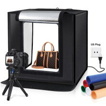 PULUZ 40cm Portable Dimmable Photo Studio Tent Kit with 6 Backdrops (US Plug)