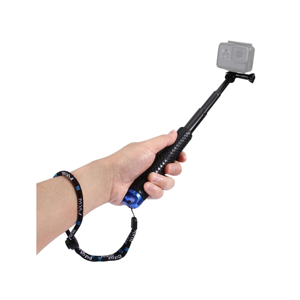 Puluz Extendable Pole Monopod For Gopro Hero10 / Hero9 / Hero8 / Hero7 /6 /5, Dji Osmo Action, Length: 19-49Cm 8431777770247