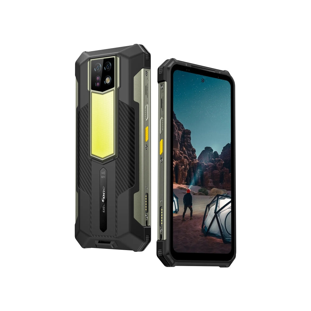 [HK Warehouse] Ulefone Armor 24: Rugged Phone, 12GB+256GB, 22000mAh, 6.78" Android 13, MediaTek Helio G96, 4G, NFC (Black)