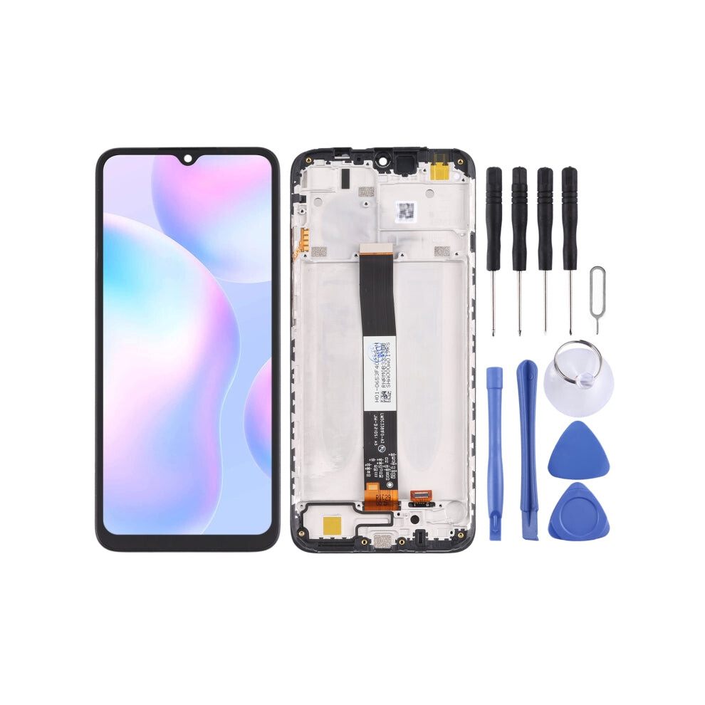 Original Lcd Screen & Digitizer Assembly With Frame For Xiaomi Redmi 9 Series / Poco C31 (Black) Black 664689830466