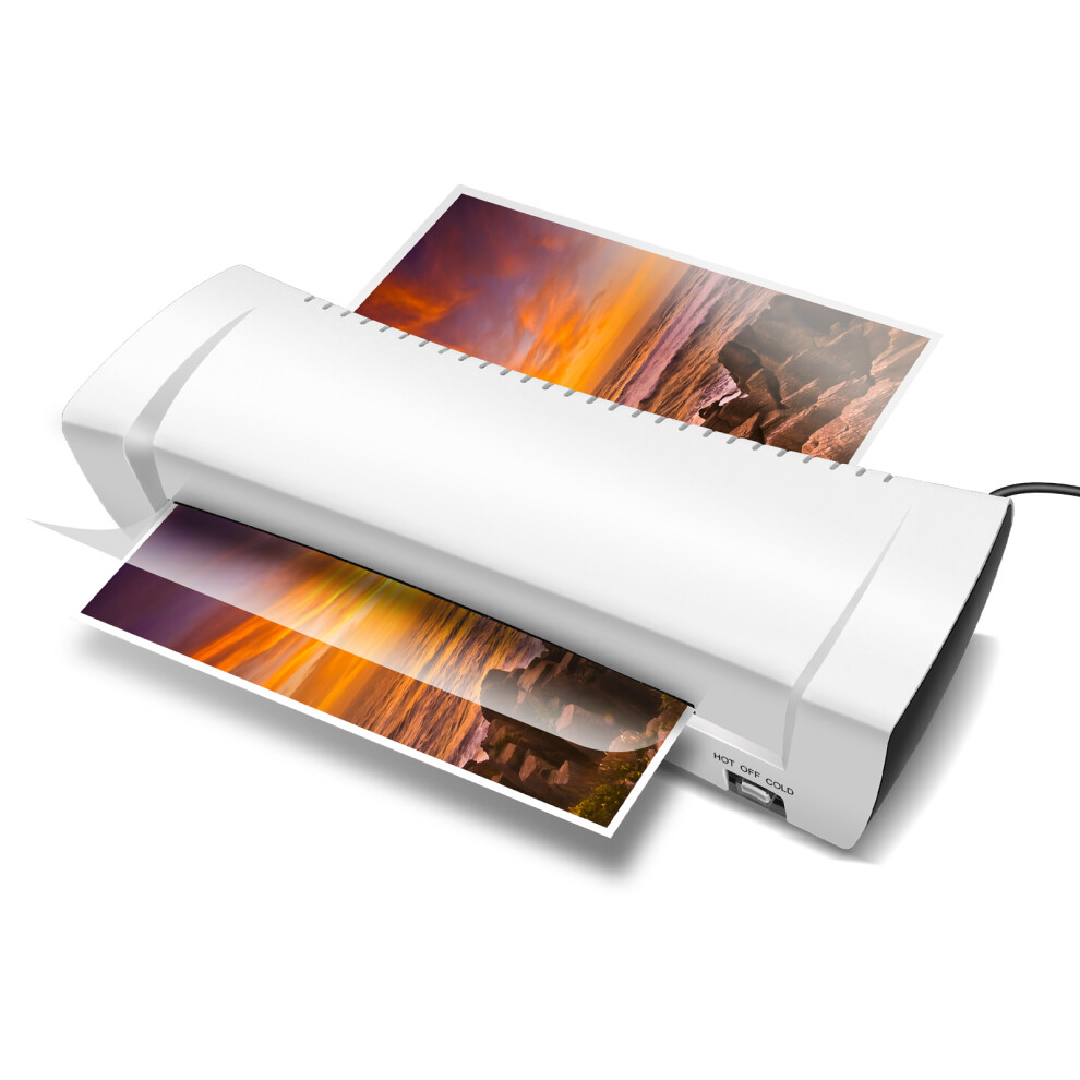 Youseahome A4 Laminator Machine High-Speed Laminating Hot & Cold Laminating Machine For Office Home