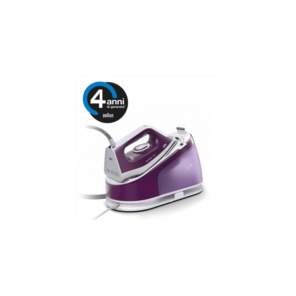 Braun Iron With Boiler Loading 1.7 Lt 2400W Purple