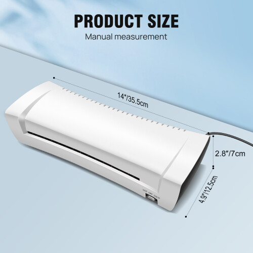 A4 A5 A6 Laminator Machine Max 230mm Width Hot & Cold Laminating Machine For Office Home School Use 1