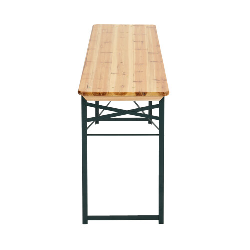 Outdoor Folding Dining Beer Table,Ideal for Drinks, Snacks and More 2