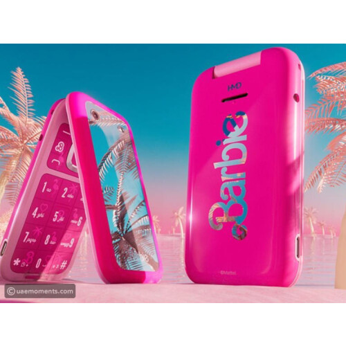 Barbie HMD Barbie Pink Mobile Flip Phone (unlocked )