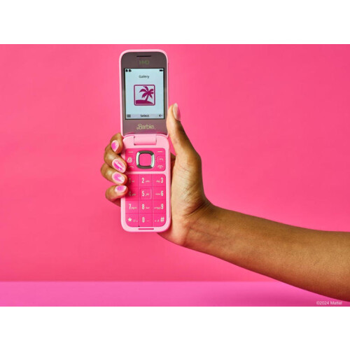 Barbie HMD Barbie Pink Mobile Flip Phone (unlocked ) 2