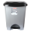 Large Pedal Bin with Inner Bucket.(50L) Kitchen Foot Operate Waste Bin 7