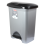 Large Pedal Bin with Inner Bucket.(50L) Kitchen Foot Operate Waste Bin 1