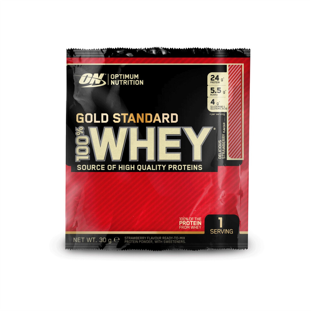 Optimum Nutrition Gold Standard 100% Whey 24X30g Delicious Strawberry